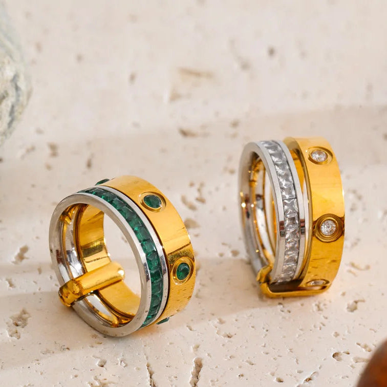 Stainless steel ring stack