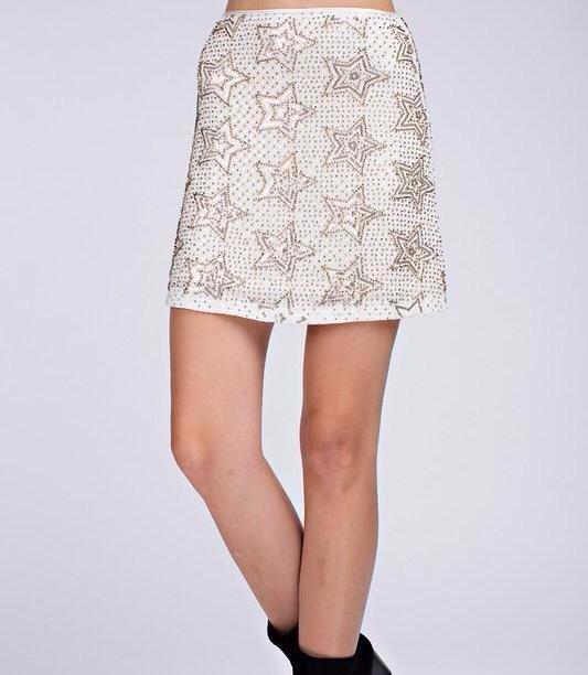 Embellished Star Skirt